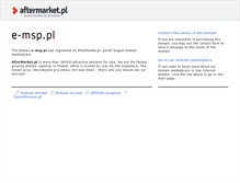 Tablet Screenshot of e-msp.pl